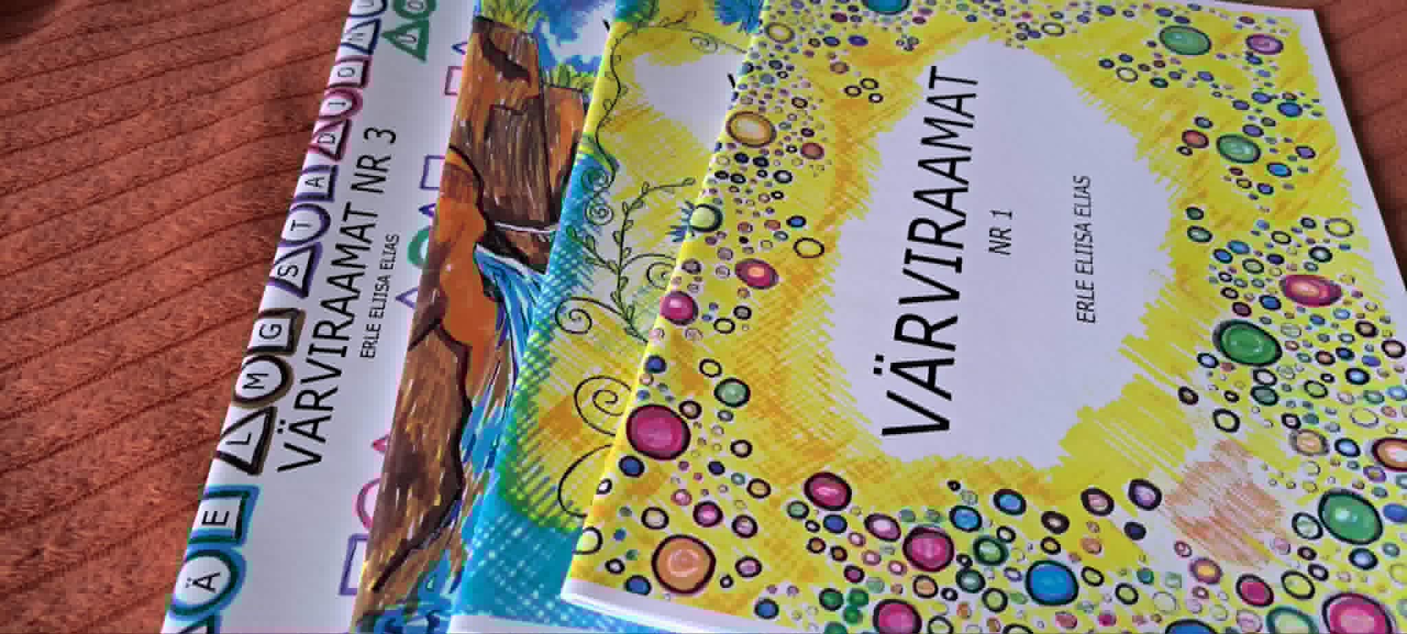 Värviraamatud Piibli kirjakohtadega